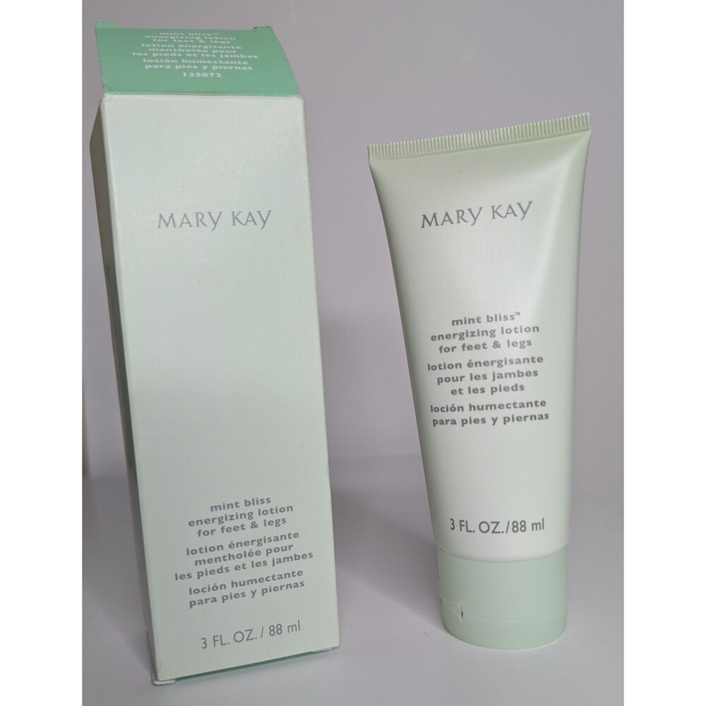 Mary Kay Mint Bliss Energizing Lotion For Feet & Legs 3 Oz